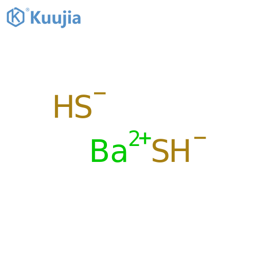 Barium hydrosulfide. structure