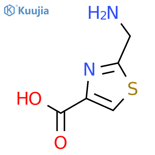 2-(Aminomethyl)-1,3-thiazole-4-carboxylic Acid structure