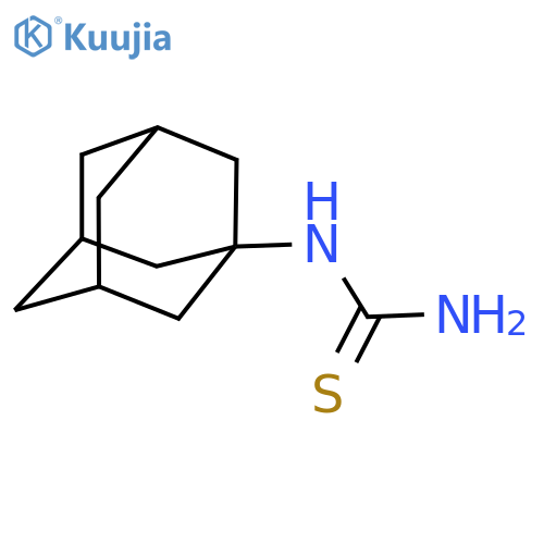 1-Adamantylthiourea structure