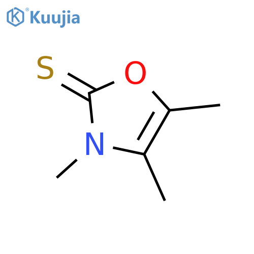 2(3H)-Oxazolethione,3,4,5-trimethyl- structure