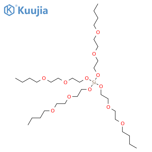 Silicic acid (H4SiO4),tetrakis[2-(2-butoxyethoxy)ethyl] ester (9CI) structure