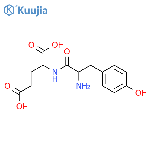 H-Tyr-Glu-OH structure