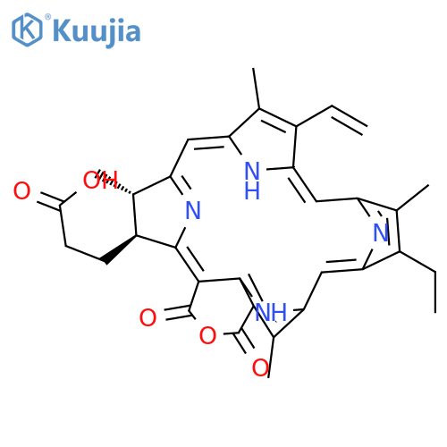 Purpurin 18 structure
