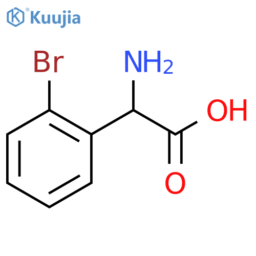 2-Amino-2-(2-bromophenyl)acetic acid structure