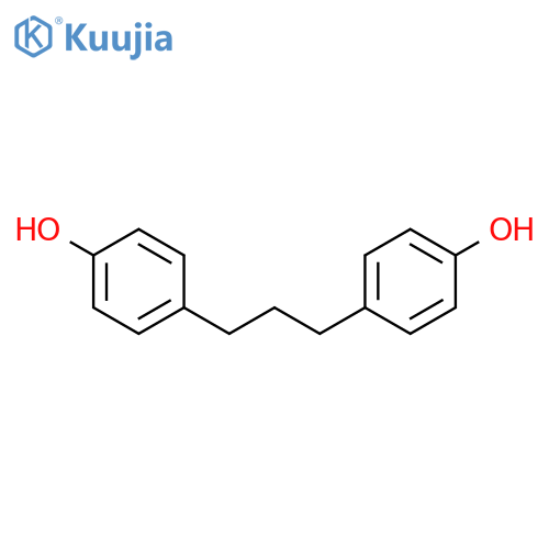 4,4'-(Propane-1,3-diyl)diphenol structure