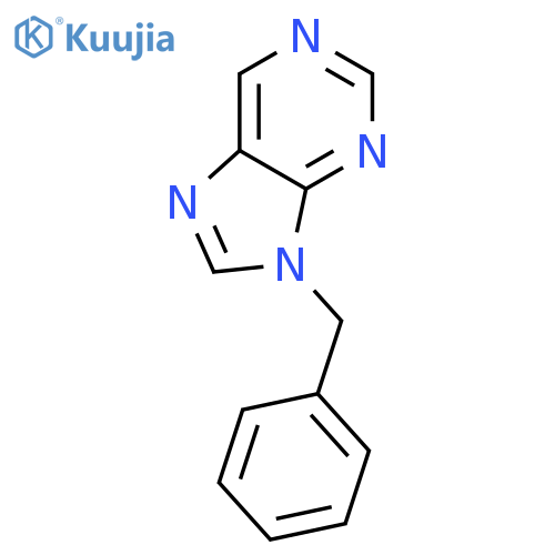 9H-Purine,9-(phenylmethyl)- structure