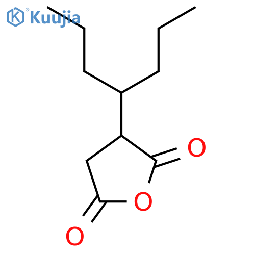 3-(heptan-4-yl)oxolane-2,5-dione structure
