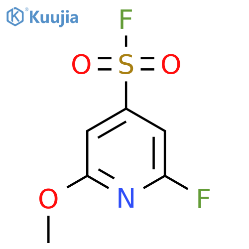 2-Fluoro-6-methoxypyridine-4-sulfonyl fluoride structure