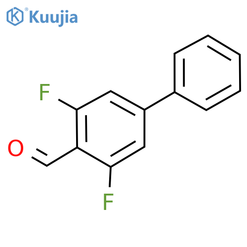 [1,​1'-​Biphenyl]​-​4-​carboxaldehyde, 3,​5-​difluoro- structure