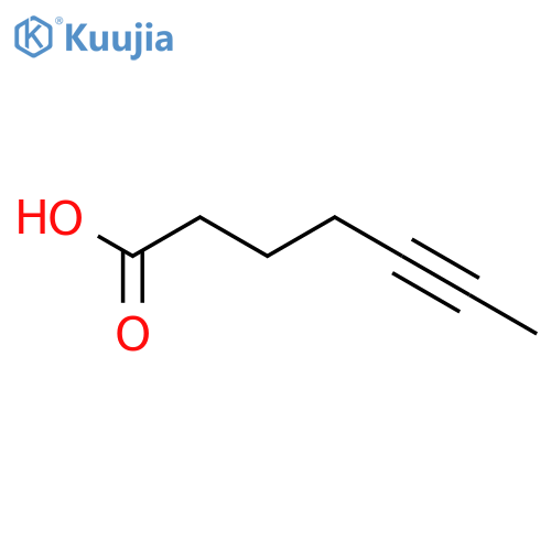 hept-5-ynoic acid structure