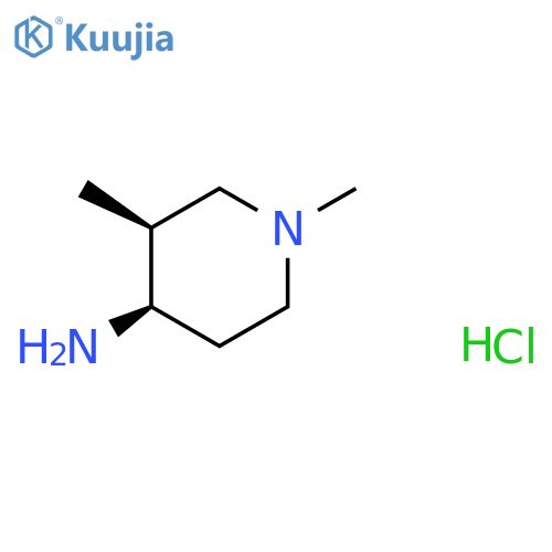 (3S, 4R)-1,3-Dimethyl-piperidin-4-ylamine dihydrochloride structure
