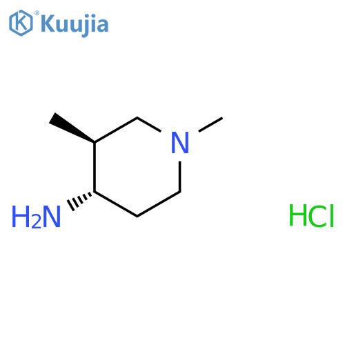 (3S, 4S)-1,3-Dimethyl-piperidin-4-ylamine dihydrochloride structure