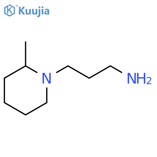 3-(2-Methylpiperidin-1-yl)propan-1-amine structure
