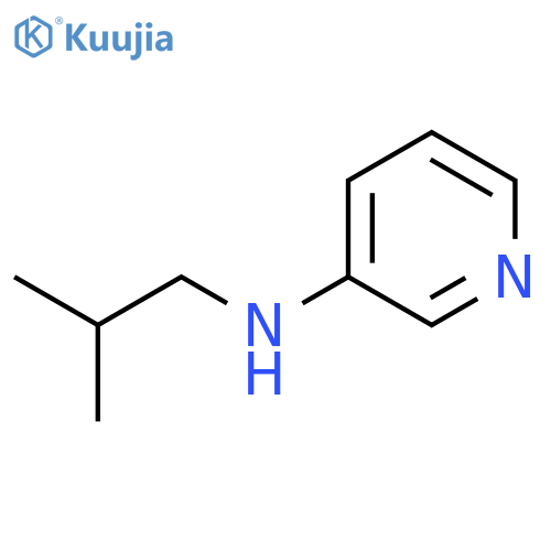 N-(2-methylpropyl)pyridin-3-amine structure