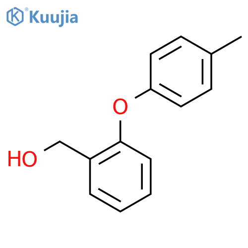 2-(4-Methylphenoxy)phenylmethanol structure