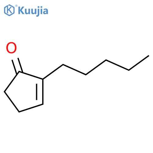 2-pentylcyclopent-2-en-1-one structure