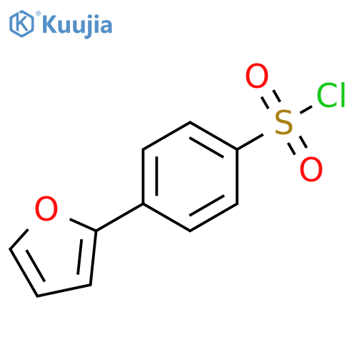 4-(FURAN-2-YL)BENZENE-1-SULFONYL CHLORIDE structure