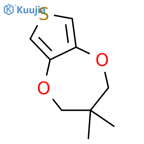 3,3-Dimethyl-3,4-dihydro-2H-thieno3,4-b1,4dioxepine structure