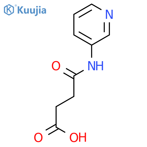 N-Pyridin-3-yl-succinamic acid structure