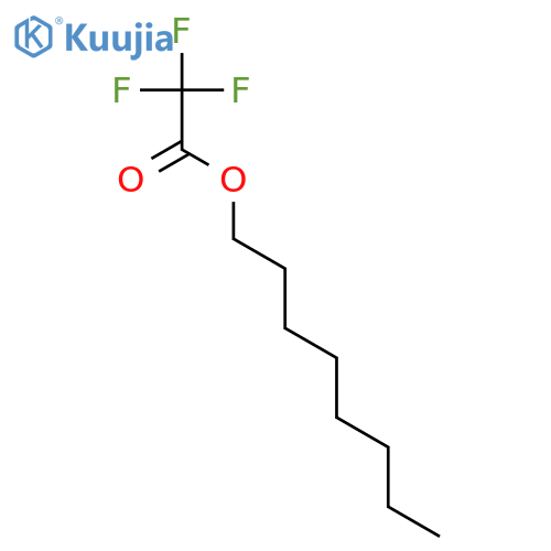 acetic acid, trifluoro-, octyl ester structure