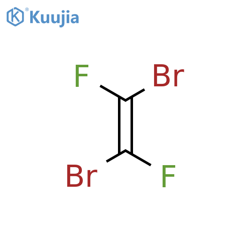 Ethene, 1,2-dibromo-1,2-difluoro-, (E)- structure