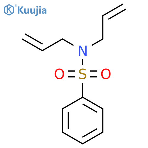 Benzenesulfonamide,N,N-di-2-propen-1-yl- structure
