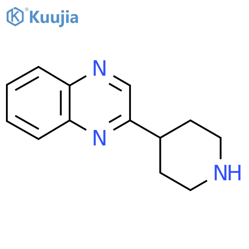 2-(piperidin-4-yl)quinoxaline structure