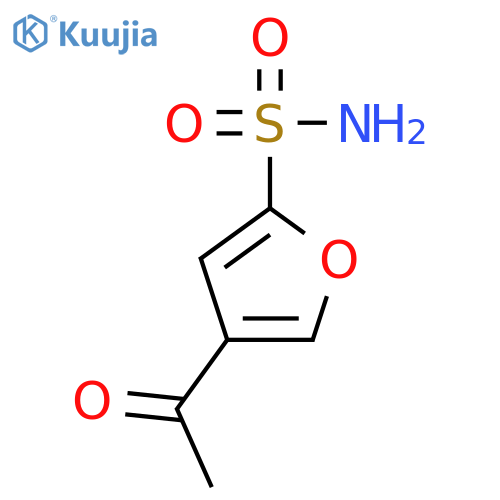 2-Furansulfonamide,4-acetyl- structure
