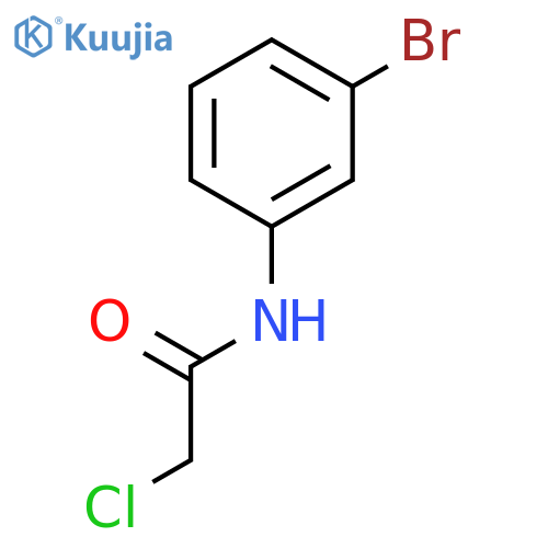 N-(3-Bromophenyl)-2-chloroacetamide structure