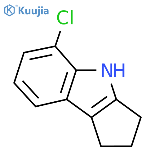 5-Chloro-1,2,3,4-tetrahydrocyclopenta[b]indole structure