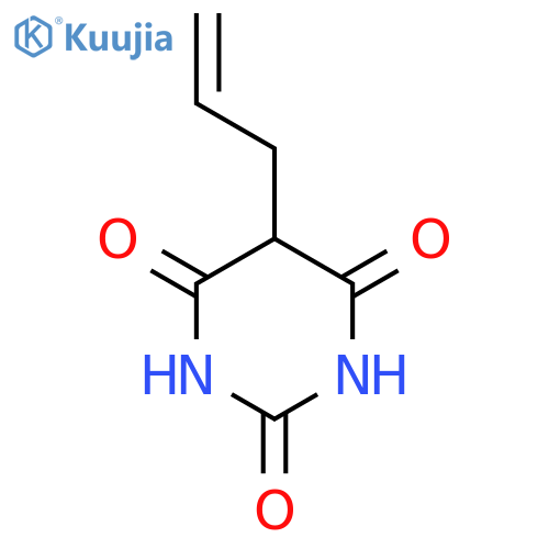 2,4,6(1H,3H,5H)-Pyrimidinetrione,5-(2-propen-1-yl)- structure