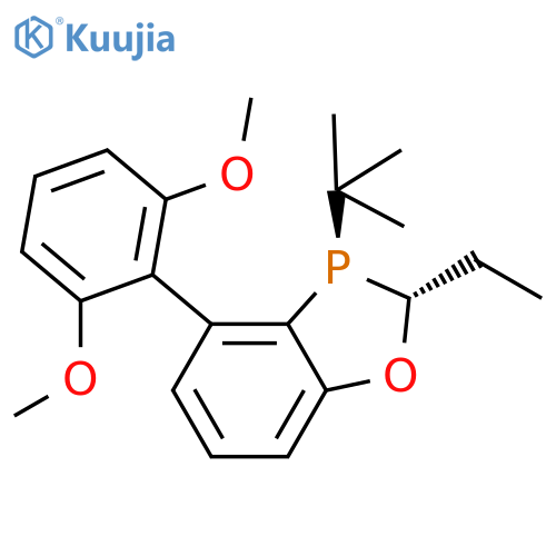 (2R,3R)-4-(2,6-Dimethoxyphenyl)-3-(1,1-dimethylethyl)-2-ethyl-2,3-dihydro-1,3-benzoxaphosphole structure