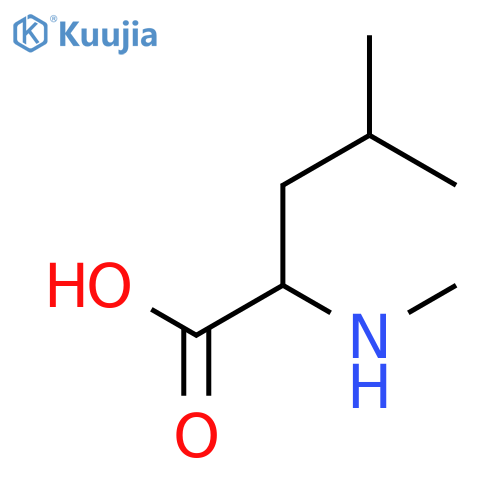 N-Methyl-DL-leucine structure