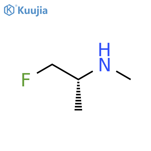 (2R)-1-fluoropropan-2-yl(methyl)amine structure