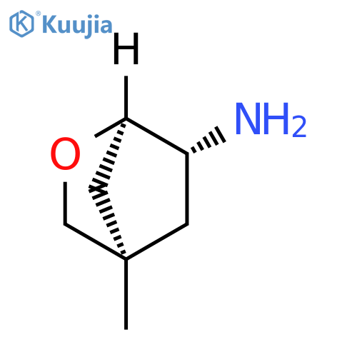 rac-(1R,4R,6R)-4-methyl-2-oxabicyclo2.2.1heptan-6-amine structure