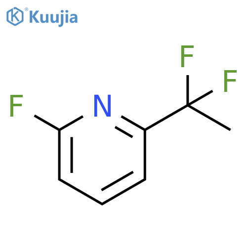 2-(1,1-difluoroethyl)-6-fluoropyridine structure
