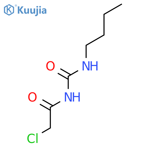 Acetamide,N-[(butylamino)carbonyl]-2-chloro- structure