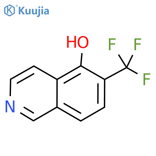 6-(Trifluoromethyl)isoquinolin-5-ol structure