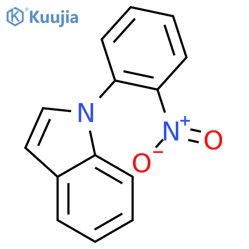 1-(2-Nitrophenyl)-1H-indole structure