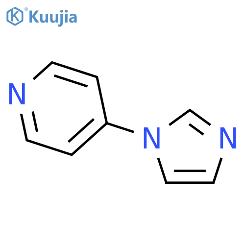 4-(1H-imidazol-1-yl)pyridine structure