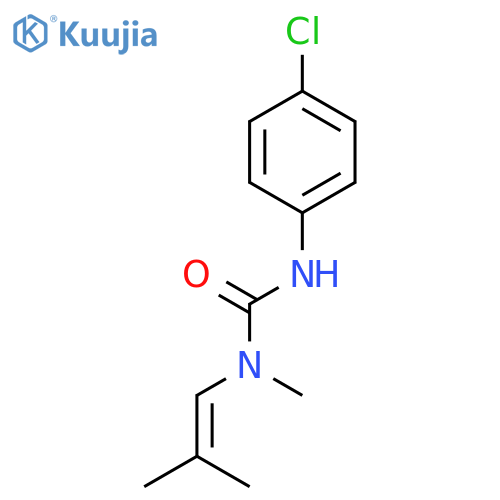 Urea, N'-(4-chlorophenyl)-N-methyl-N-(2-methyl-1-propenyl)- structure