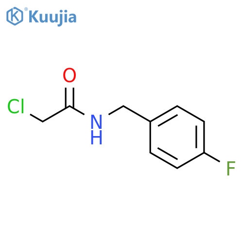 2-Chloro-N-(4-fluorobenzyl)acetamide structure