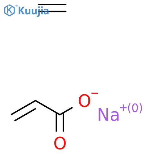 2-Propenoic acid, polymer with ethene, sodium salt structure