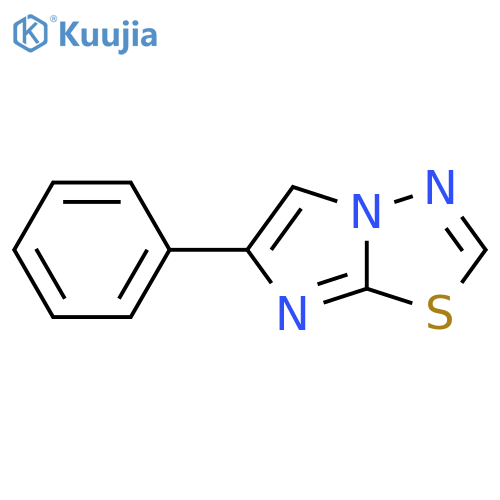 6-phenylimidazo2,1-b1,3,4thiadiazole structure