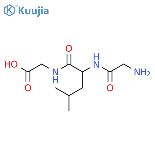 Glycyl-L-Leucylglycine structure