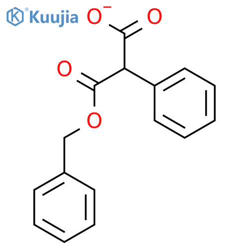 Phenylmalonicacidmonobenzylester; 97% structure