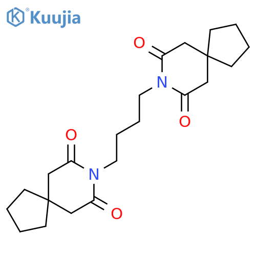 8,8'-(1,4-Butanediyl)bis-8-azaspiro4.5decane-7,9-dione structure
