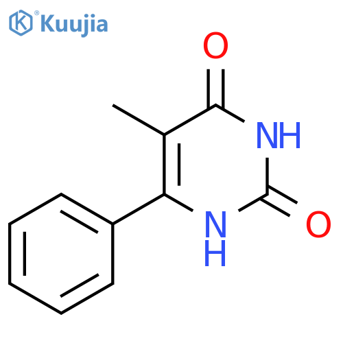 5-methyl-6-phenyl-1,2,3,4-tetrahydropyrimidine-2,4-dione structure