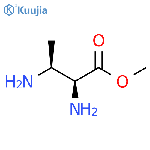 methyl (2S,3S)-2,3-diaminobutanoate structure
