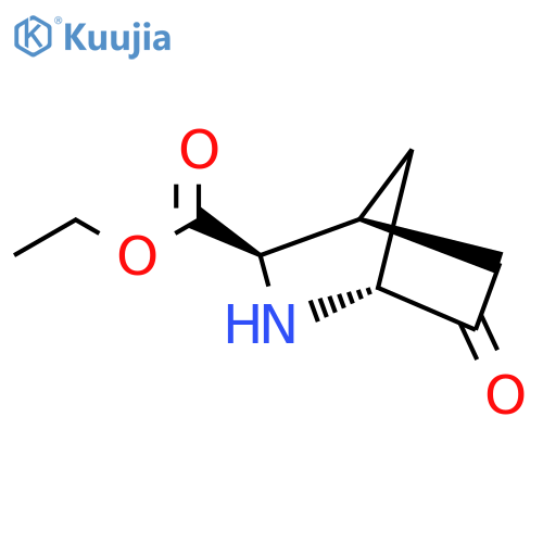 rac-ethyl (1R,3R,4S)-6-oxo-2-azabicyclo2.2.1heptane-3-carboxylate structure